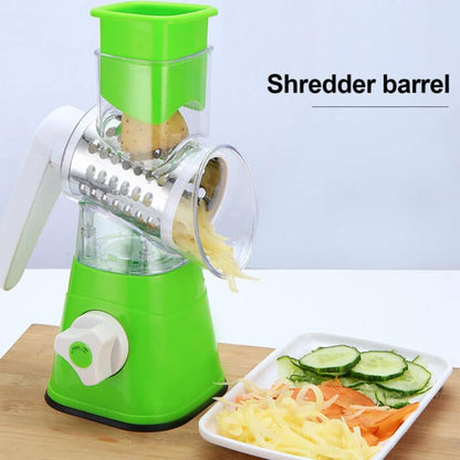 Multifunctional Drum Cutter – 3-in-1  Slicer, Grater & Shredder